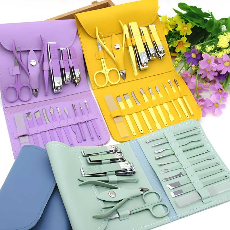 Manicure/Pedicure Set Organized For Women