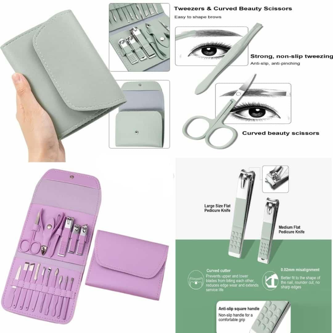Manicure/Pedicure Set Organized For Women